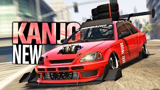 GTA 5 Online  NEW Dinka Blista Kanjo Customization Diamond Casino Heist [upl. by Yanal282]