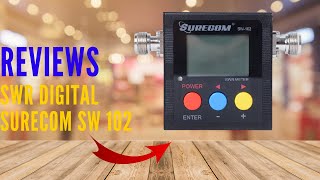 Review SWR Digital Surecom SW 102 Digital VHFUHF Power amp SWR Meter [upl. by Igic32]