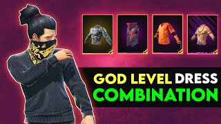 God Level Dress Combination  No Top Up Dress Combination  Free Fire Dress Combination [upl. by Regdor]