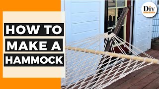 How to Make a Hammock  Step by Step Instructions [upl. by Ahsemac318]