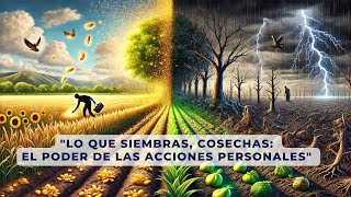 quotLo que Siembras Cosechas El Poder de las Acciones Personalesquot [upl. by Borek]