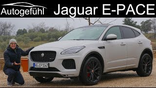 Jaguar EPACE FULL REVIEW P300 RDynamic HSE EPace  Autogefühl [upl. by Tilly]