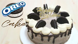 Oreo 朱古力蛋糕。生日蛋糕【片尾有話兒】Oreo Chocolate Cake recipe＊Happy Amy [upl. by Ahsenyl]