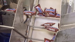 How Snickers Are Made  Mars Chocolate Factory North America [upl. by Truelove430]