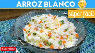 Arroz blanco receta básica  Cocina de Addy [upl. by Ullyot]