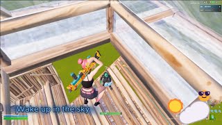 WAKE UP IN THE SKY FORNITE MONTAGE [upl. by Arva]