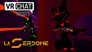 Laserdome Trailer  Out now  VRChat Game World [upl. by Esimorp]