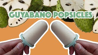 How to Make Guyabano Soursop Popsicles  Mukbang Philippines  Filipino Food Mukbang Shorts [upl. by Aneehs]