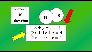 Sistema de ecuaciones 3x3 Método de Gauss Primer ejemplo [upl. by Pulchi]