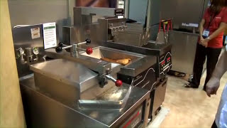 Henny Penny Pressure Fryer Demo [upl. by Yrrah723]