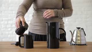 Using the Stelton French Press [upl. by Aisetal725]