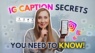 How To Write Engaging Instagram Captions with examples  MORE LIKES COMMENTS SHARES [upl. by Flossi]