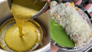 Making of Locha at Mehta Locho Ahmedabad😱😱 इस ड़िश में लोचा है😳😳 Indian Street Food  Gujarat [upl. by Arlinda]