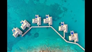 Chairman Overwater Bungalows  Experience upscale luxury [upl. by Akemehs]