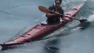 Playboating Blue Hill Falls in a sea kayak [upl. by Koa]