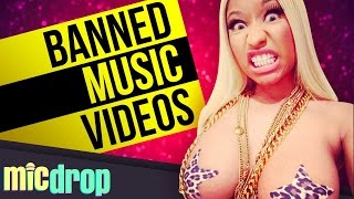 Top 10 Inappropriate Music Videos That Were BANNED Ep 23  MicDrop [upl. by Kcirdnekal103]