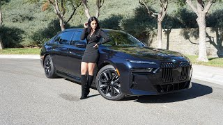 2024 BMW i7 xdrive 60  21quot M Wheels  BMW review with Elnaz [upl. by Keelin]