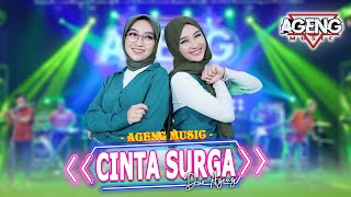 CINTA SURGA  Duo Ageng ft Ageng Music Official Live Music [upl. by Ziagos]