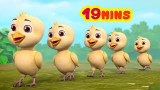 ஐந்து கோழி குஞ்சுகள்  Number Song amp much more  Tamil Rhymes for Children  Infobells [upl. by Ahsilat77]