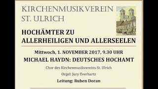 Michael Haydn  Deutsches Hochamt KMV St Ulrich Wien [upl. by Callan]