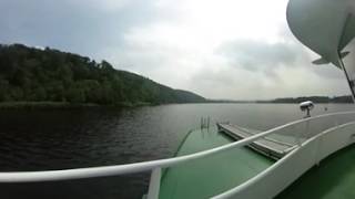 360°Video Eine Stunde unterwegs mit der Weißen Flotte auf dem BaldeneySee [upl. by Nohtanhoj]