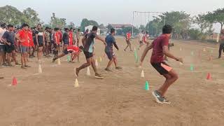 Police Bharti Speed Workout Sahyadri Academy Baramati New Camps [upl. by Notaek73]