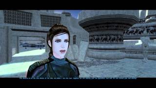 Star Wars KOTOR Choosing the Dark Side Ending in 1080p [upl. by Flin]