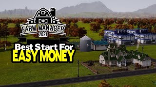 Farm Manager 2021  Best Strategy For Early Cash Flow [upl. by Alemrac243]