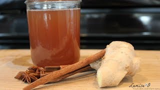 Haitian Homemade Ginger Tea  Te Jenjam  Episode 115 [upl. by Acebber]