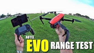 Autel EVO Review  Part 5   7 Mile InDepth Range Test [upl. by Eilla]