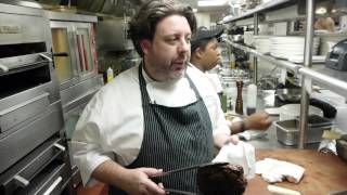 Michael Jordans Steak House Chef Demo [upl. by Ellehsyt]