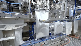 Automatic Bagging Machine for Powders and Granules [upl. by Ecined]