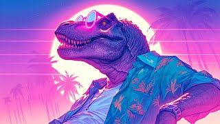 Retro Synthwave Lofi 💫 80s Synthwave Lofi to Boost Focus amp Chill During Gaming ⚡ Lofi Zone [upl. by Neelyk]