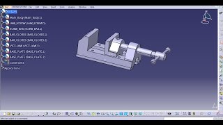 ASSEMBLY INTRODUCTION TYPES CATIA V5 [upl. by Ripleigh698]