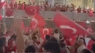 Türkiye zieht ins EMAchtelfinale ein [upl. by Nivat]