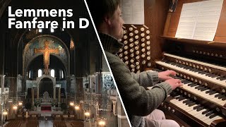 Lemmens Fanfare in D  Grand Organ Westminster Cathedral [upl. by Einon]