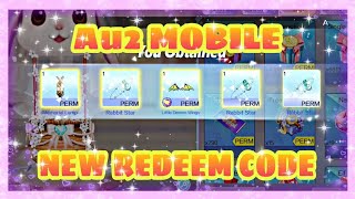 Au2 Mobile New Redeem Code Aug 25 ✨ New Lucky Slot  Accessory Surprise Pack [upl. by Ener865]