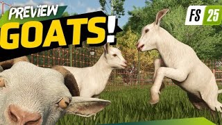 FS25 GOAT BLOGS  NEW IMAGES amp DETAILS INFORMATION ABOUT GOAT [upl. by Gurias]