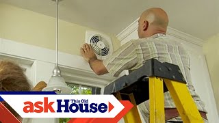 How to Install a ThroughtheWall Exhaust Fan  Ask This Old House [upl. by Marianne]