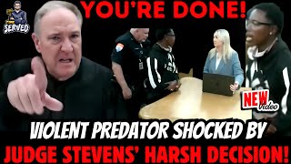 Violent Predator Shocked By Judges Harsh Decision  ALL NEW  4K [upl. by Cathy]