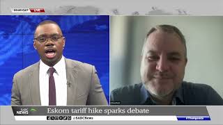 Eskom tariff hike sparks debate [upl. by Ecneitap]