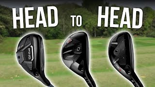 ON COURSE HEAD TO HEAD  Titleist TSi2 amp TSi3 Hybrids Review [upl. by Charmane423]