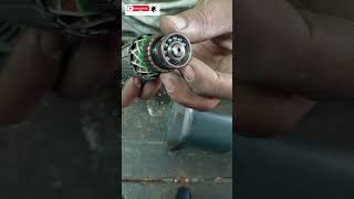 Bosch grinder bearing change boschpowertoolsshorts [upl. by Roselba]