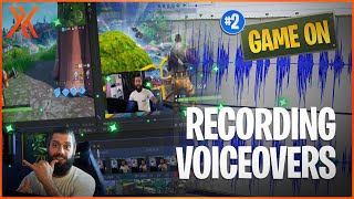 How to record VOICEOVER AUDIO for gameplay [upl. by Enywtna]