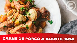 Receita Clássica e Deliciosa de Carne de Porco à Alentejana [upl. by Dina]