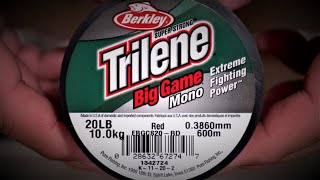 Berkley Trilene Big Game Monofilament Review [upl. by Dyche]