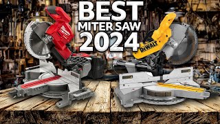 Best Miter Saw 2024 Milwaukee Bosch Festool DeWalt [upl. by Ardnek]