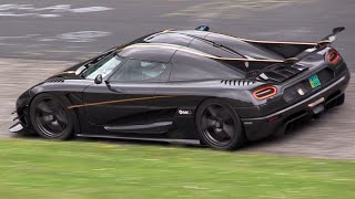 1361HP Koenigsegg One1 Testing AGAIN on the Nurburgring [upl. by Salba]