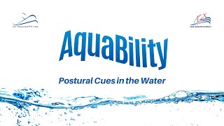 AQX AquaBility Power Posture is the foundation of purposeful vertical aquatic exercise [upl. by Rockwell]