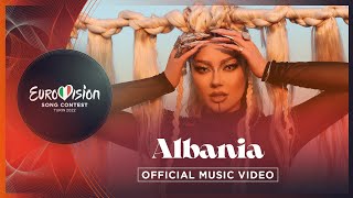 Ronela Hajati  Sekret  Albania 🇦🇱  Official Music Video  Eurovision 2022 [upl. by Aznola]